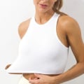 Miniatyrbilde 4 av 9: Yogavest for kvinner Sports Crop Topper BLÅ S blue S