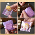 Miniatyrbillede 5 af 8: 100 stk Cookies Emballagepose Selvklæbende poser 4 4 4