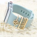 Miniatyrbillede 7 af 7: Ur Band Ornament Dekorativ Ring SORT Black