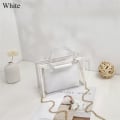 Miniatyrbilde 1 av 10: Håndvesker PVC Jelly Bag HVIT white