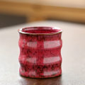 Miniatyrbilde 1 av 9: Keramisk tekopp Vannkopp RØD Red