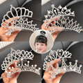 Miniatyrbild 4 av 10: Princess Crystal Tiaras Crowns Hair Comb 6 6 6