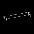 Miniatyrbilde 9 av 10: Akryl Display Stativ Figur Hylle 30X8CMFIVE-LAYER FEM-LAYER 30X8CMFive-layer
