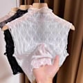 Miniatyrbild 1 av 6: Fake Collar Väst Spetskrage Undershirt VIT white