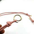 Miniatyrbillede 3 af 9: Lædertaskerem Skuldertaske Bælter PINK pink