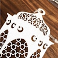 Miniatyrbilde 4 av 10: Tre Ramadan-dekorasjon Eid-banner Mubarak Craft 1 1