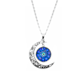 Miniatyrbillede 8 af 10: 20 stk trykt glas cabochons Swirl glas cabochons 18MMCOLOR 18mmcolor random