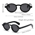 Pikkukuva 3 / 10: Pyöreät aurinkolasit Punk Shades C7 C7 C7