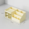 Miniatyrbillede 1 af 10: Opbevaringsboks Organiseringsboks GUL yellow