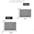 Pikkukuva 2 / 10: Kannettavan tietokoneen case HARMAA 14 tuumaa Grey 14inch