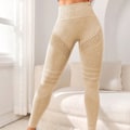 Pikkukuva 10 / 10: Saumattomat leggingsit urheiluhousut RED M red M