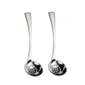 Miniatyrbillede 1 af 9: 2 stk. Øskeske Suppeskeer DISKSISTE colander