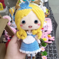 Miniatyrbillede 4 af 10: 20 stk/10 par Eyes Crafts Eyes Puppet Crystal Eyes 12MM-FARVE 12mm-color random
