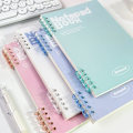 Miniatyrbillede 5 af 10: Ringbind Notesbog Løsbladsnotesbog PINK B5 Pink B5