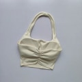 Miniatyrbilde 3 av 10: Halter Straps Fitness BH WHITE M white M