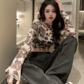 Pikkukuva 3 / 10: Pitkähihainen T-paita Vintage Hottie Cropped Tops KHAKI Khaki
