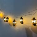 Miniatyrbillede 5 af 10: EID Mubarak Lysstreng med LED-lys MULTICOLOR LANTERNE multicolor lantern