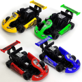 Miniatyrbillede 1 af 8: 5 stk Træk-Tilbage Bil Legetøj Inertial Go Kart