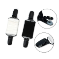 Miniatyrbillede 2 af 10: 2stk Passer kjole Cinch Clips til at stramme kjole HVID White