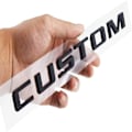 Miniatyrbillede 1 af 7: CUSTOM Bogstaver Emblemer Badge 3D Bil Bumper Badge Stickers Bil