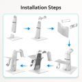 Miniatyrbilde 2 av 5: VR Stand Holder Stabil brakett Vertikal Display Dock Station White