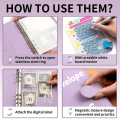Pikkukuva 10 / 10: 100 Days Savings Challenge 100 Envelope Challenge Binder PINK Pink