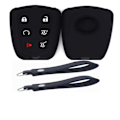 Miniatyrbild 1 av 5: Keyless Entry Remote Car Smart Key Fob Remote Protector Skin