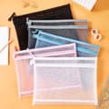 Miniatyrbilde 10 av 10: A4 Dokumentmappe Glidelåspennal ROSA TYPE2 TYPE2 pink Type2-Type2