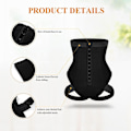 Pikkukuva 4 / 10: 2-in-1 Peach Butt Curvy Tummy Shaper Waist Trainer ja Butt Black L