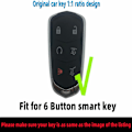 Miniatyrbild 5 av 5: Keyless Entry Remote Car Smart Key Fob Remote Protector Skin