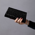 Pikkukuva 6 / 10: Sequin Clutch Bag Glitter Chain Iltalaukku HOPEAA silver