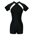 Miniatyrbillede 1 af 10: Kvinde Badedragt Strandbadedragt MSHORT SLEEVED KORTÆRMER MShort Sleeved