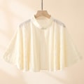 Miniatyrbilde 7 av 10: Rose Jacquard Polyester Sjal Solbeskyttelse Skjerf APRIKOS Apricot