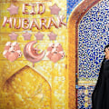 Miniatyrbilde 3 av 10: Bokstavballong EID MUBARAK Ballonger TYPE A TYPE A