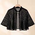 Miniatyrbilde 4 av 10: Rose Jacquard Polyester Sjal Solbeskyttelse Skjerf APRIKOS Apricot
