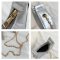Miniatyrbild 3 av 10: Crossbody-väska Månformad väska KAFFE coffee