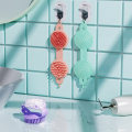 Miniatyrbilde 7 av 10: Hodemassasjebørste Slicone Hårmassasjekam ROSA Pink