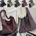 Pikkukuva 5 / 10: Virkattu Kangaskassi Olkalaukku MULTICOLOR Multicolor