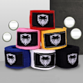 Miniatyrbillede 8 af 9: Boxing Wraps Bløde Armbånd SORT 3M black 3m
