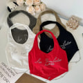 Pikkukuva 3 / 9: Riippuva kaulaliivi Hihaton Camisole RED red
