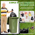 Miniatyrbillede 5 af 8: 100 stk T-shirt Tasker Indkøbstaske Plastposer