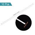 Miniatyrbillede 1 af 5: 10 Stk ABS Plaststang Solid Hvid Bar 1MM 1MM 1mm