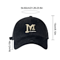 Miniatyrbillede 2 af 10: Baseballkasket Andekasket SORT Black