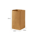 Miniatyrbillede 1 af 10: Kraft Paper Box Food Opbevaringspose D D D