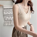 Miniatyrbillede 4 af 10: Tank Top Crop Top APRIKOS Apricot