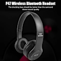 Pikkukuva 10 / 10: Bluetooth kuulokkeet taitettavat kuulokkeet PUNAINEN red