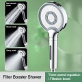 Miniatyrbild 9 av 10: Duschhuvud Vattenbesparande sprinkler SVART TYP1 TYP1 black Type1-Type1