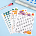 Miniatyrbillede 6 af 10: 100 Days Savings Challenge Saving Challenge Binder SORT Black