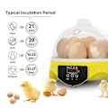 Miniatyrbild 7 av 8: 7 Egg Incubator Hatch Machine Brooder UK Plug