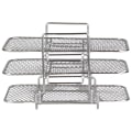 Miniatyrbilde 5 av 10: Air Fryer grillstativ for Ninja DZ201/DZ401 XL/AG301 19X13X11,5CM 19x13x11.5cm